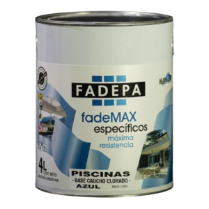 Pintura para Piscinas Caucho Clorado Base Solvente