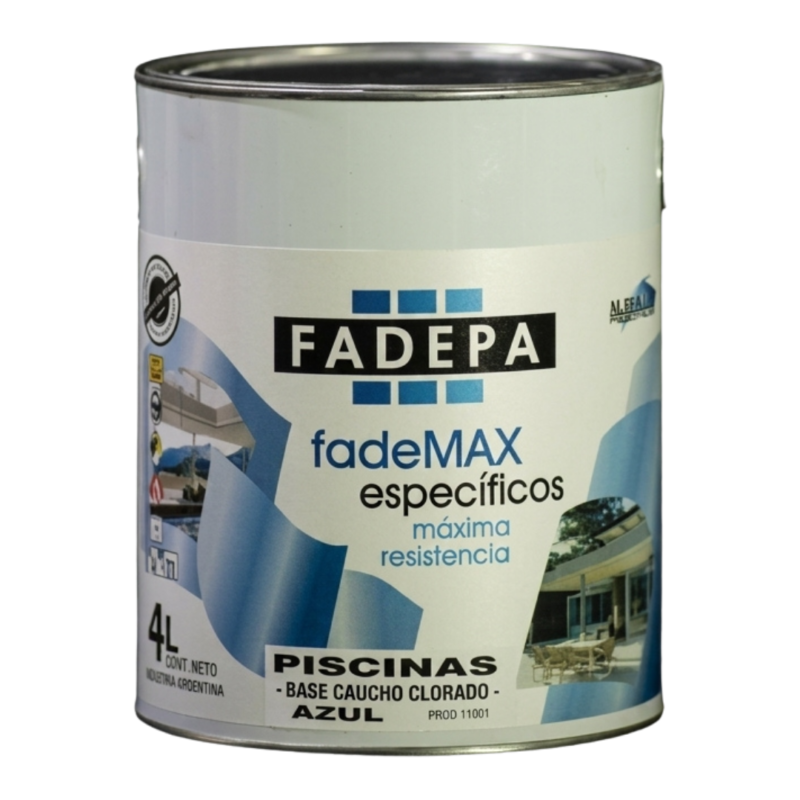 Pintura para Piscinas Caucho Clorado Base Solvente